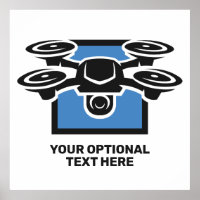 Custom Text Drone