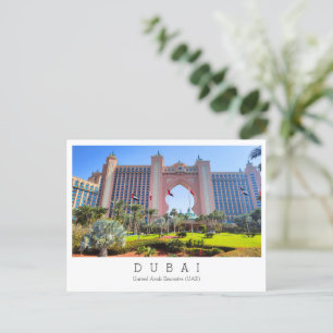 Custom text,  Dubai, United Arab Emirates Postcard