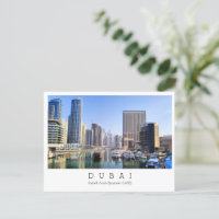 Custom text,  Dubai, United Arab Emirates Postcard
