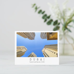 Custom text,  Dubai, United Arab Emirates Postcard