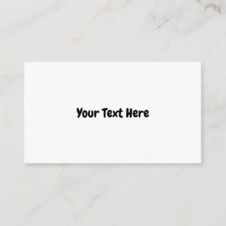 Custom Text Enclosure Card