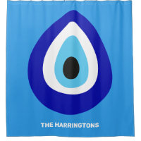 Custom Text Evil Eye Nazar Amulet