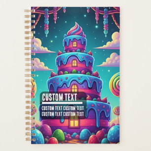 Custom Text Fantasy Sweet Treat Tower Planner