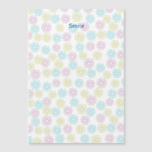 Custom Text Floral Pastel