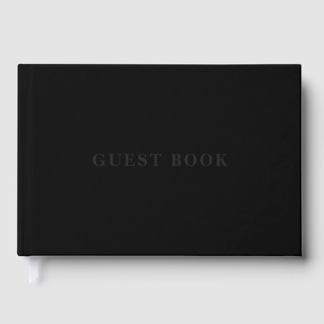Custom Text Foil Guestbook for Weddings or Events (Front)