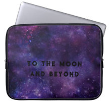 Custom Text Galaxy Design Electronics Bag