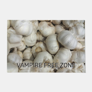 Custom Text Garlic Doormat