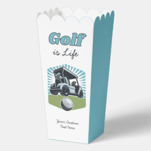 Custom Text Golf is Life Favour Box
