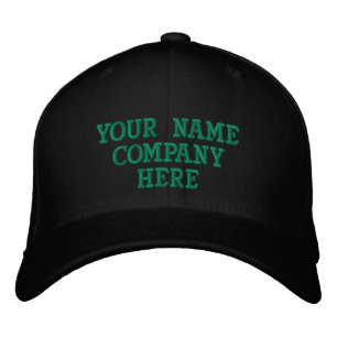 Custom Text Hat Embroidered Baseball Cap Template