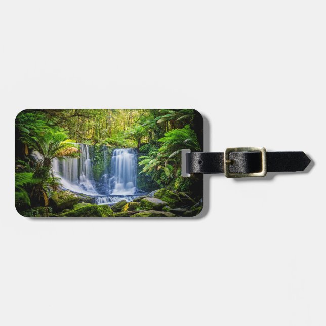 Custom text Horseshoe Falls luggage tag (Front Horizontal)