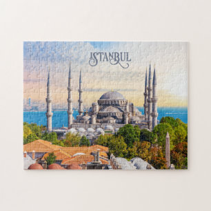 Custom Text Istanbul Jigsaw Puzzle
