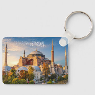 Custom Text Istanbul Key Ring