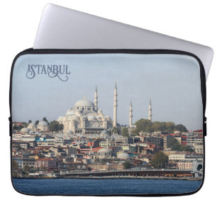 Custom Text Istanbul Laptop Sleeve