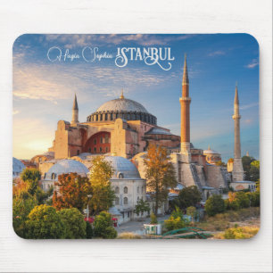 Custom Text Istanbul Mouse Pad