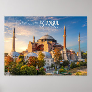 Custom Text Istanbul Poster