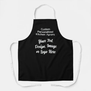 Custom Text & Logo Apron Unique Personalised Gift