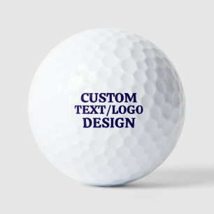 CUSTOM TEXT/LOGO Men's Basic T-Shirt Golf Balls