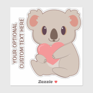 Custom Text Love Koala