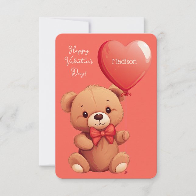 Custom Text Love Teddy (Front)