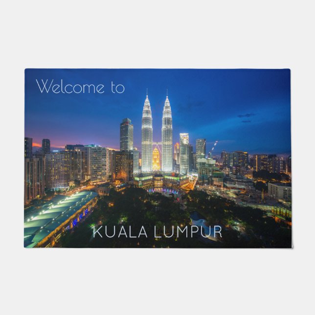 Custom text Malaysia Doormat (Front)