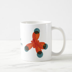 Custom Text Methane Molecule I Love Chemistry Coffee Mug