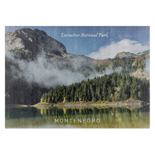 Custom Text Montenegro Cutting Board (Front)