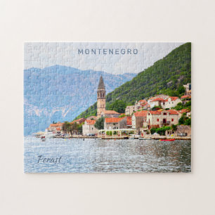 Custom Text Montenegro Jigsaw Puzzle