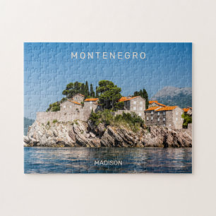 Custom Text Montenegro Jigsaw Puzzle