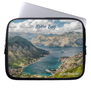 Custom Text Montenegro Laptop Sleeve