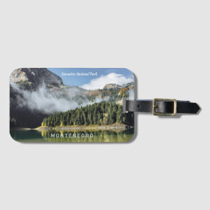 Custom Text Montenegro Luggage Tag
