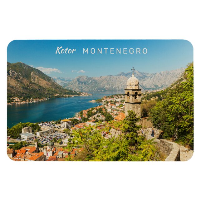 Custom Text Montenegro Magnet (Horizontal)