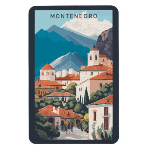 Custom Text Montenegro Magnet