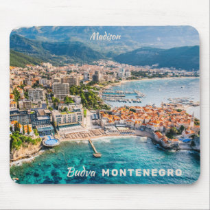 Custom Text Montenegro Mouse Pad