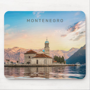 Custom Text Montenegro Mouse Pad