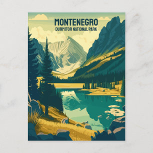 Custom Text Montenegro Postcard