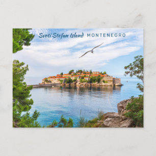 Custom Text Montenegro Postcard