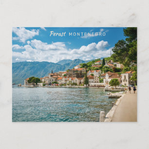 Custom Text Montenegro Postcard