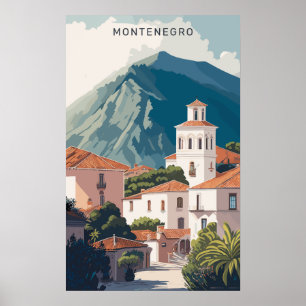 Custom Text Montenegro Poster