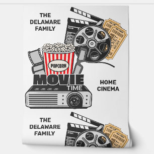 Custom Text Movie / Cinema Wallpaper
