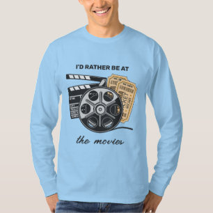 Custom Text Movie T-Shirt