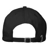 Custom Text Name Colours Hat Embroidered Cap (Back)