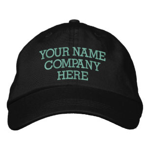 Custom Text Name Colours Hat Embroidered Cap