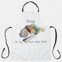 Custom Text Name Herbs & Bread Folk Adage Quote