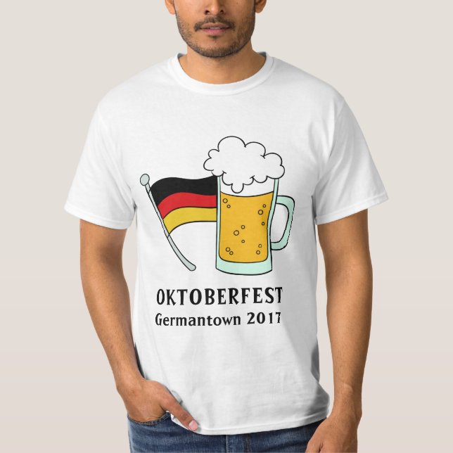 Custom Text Oktoberfest shirts & jackets (Front)