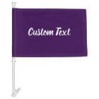 Custom Text on Dark Purple with White Script