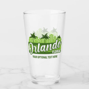 Custom Text Orlando Florida Glass