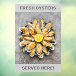 Custom Text Oyster Platter