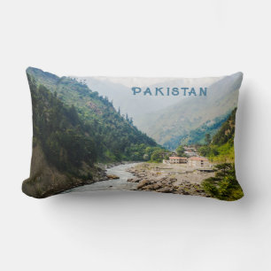 Custom Text Pakistan Lumbar Cushion