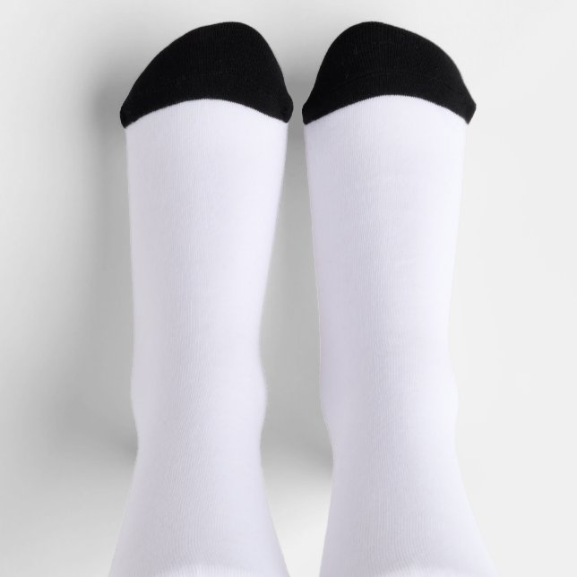 Custom Text Personalise Socks (Top)