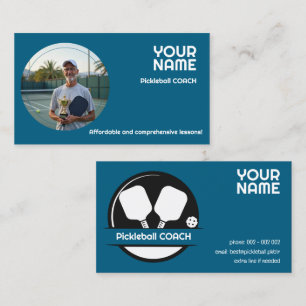 Custom text & Photo Court Cred Coach Card